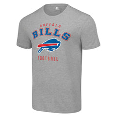 Buffalo Bills Starter Logo T-Shirt - Heather Gray discount