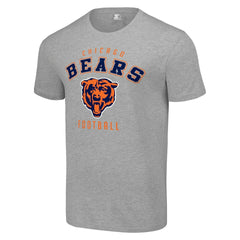 Chicago Bears Starter Logo T-Shirt - Heather Gray outlet
