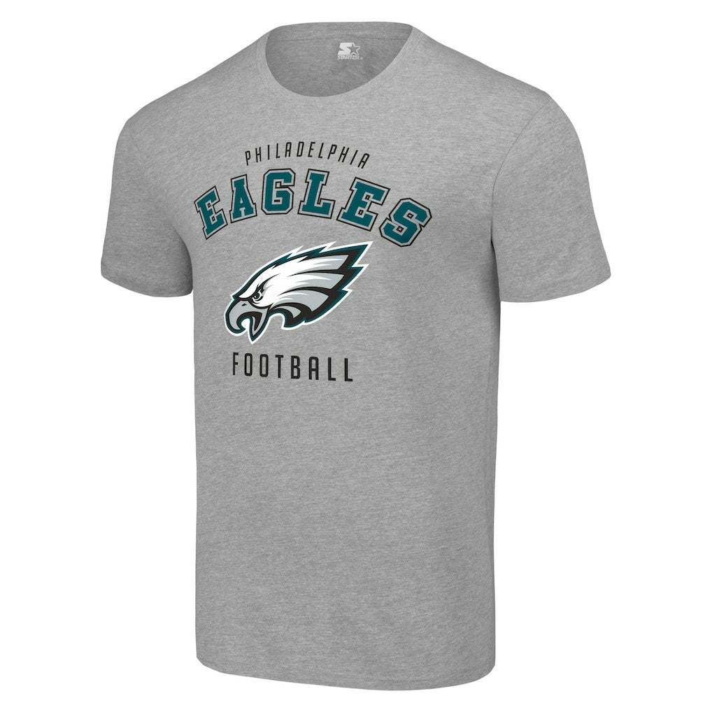 Philadelphia Eagles Starter Logo T-Shirt - Heather Gray outlet