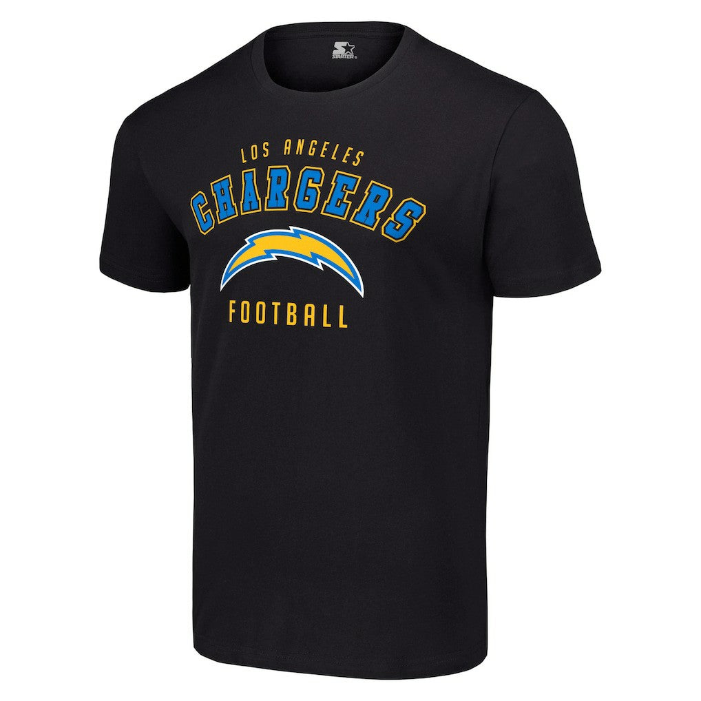 Los Angeles Chargers Starter Logo T-Shirt - Black outlet