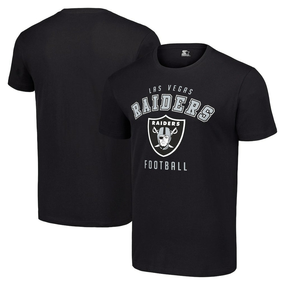 Las Vegas Raiders Starter Logo T-Shirt - Black online