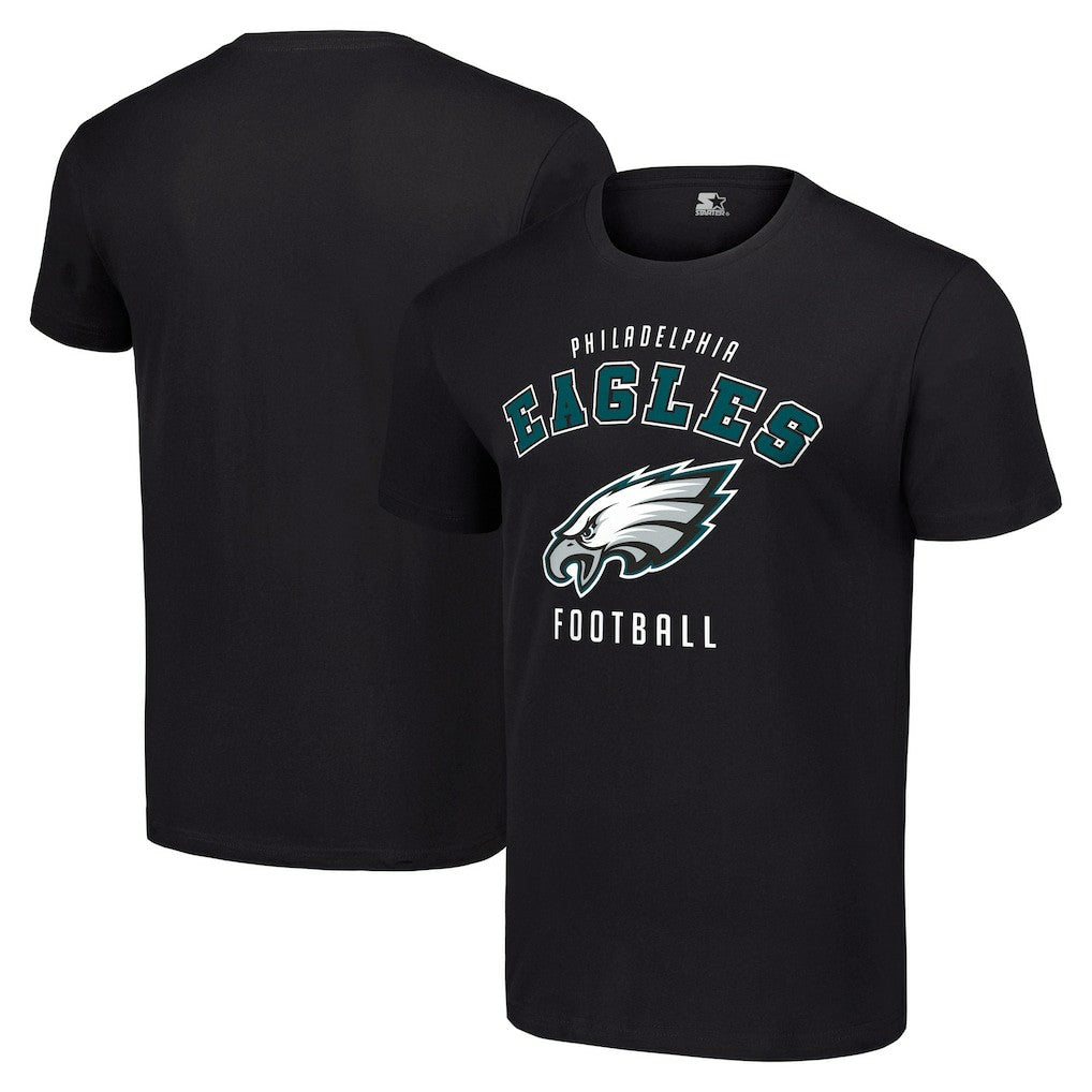 Philadelphia Eagles Starter Logo T-Shirt - Black discount
