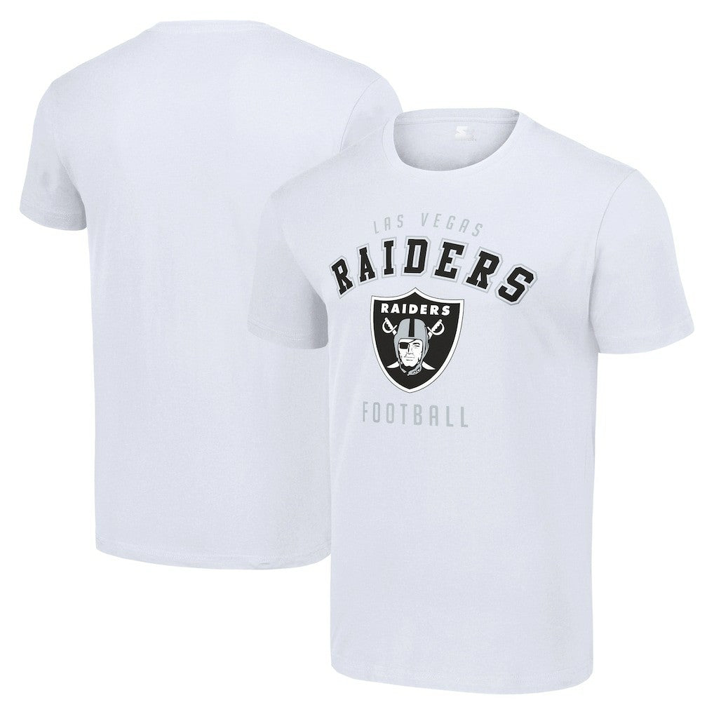 Las Vegas Raiders Starter Logo T-Shirt - White for sale