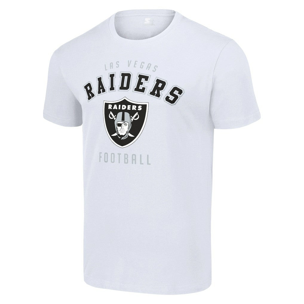 Las Vegas Raiders Starter Logo T-Shirt - White for sale