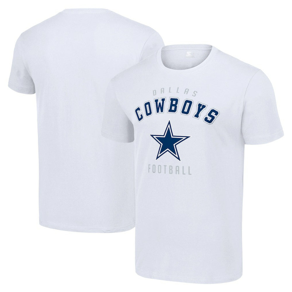 Dallas Cowboys Starter Logo T-Shirt - White discount