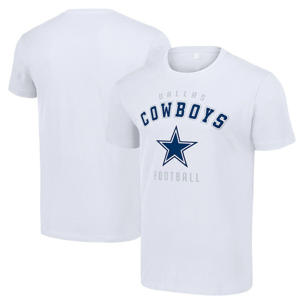 Dallas Cowboys Starter Logo T-Shirt - White discount