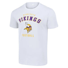 Minnesota Vikings Starter Logo T-Shirt - White on sale