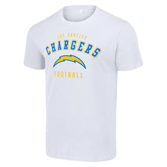 Los Angeles Chargers Starter Logo T-Shirt - White on sale