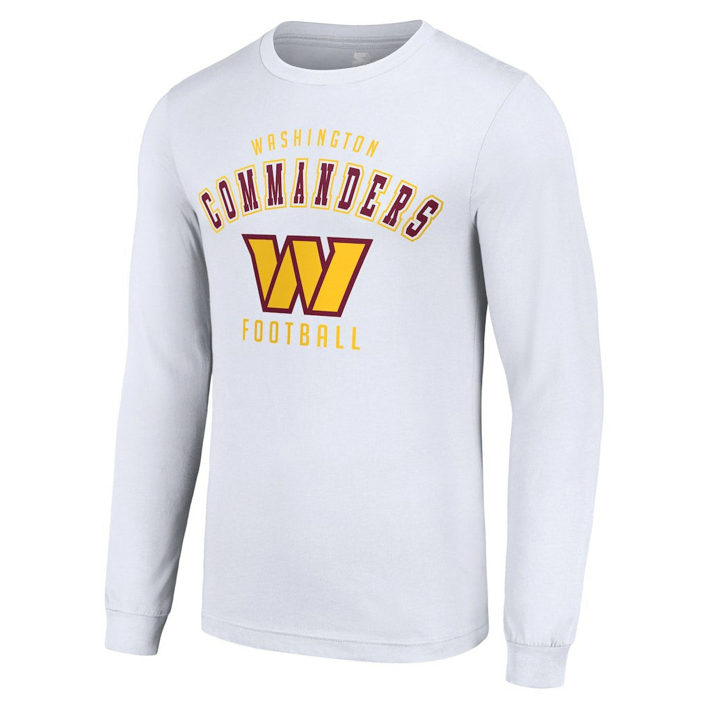 Washington Commanders Starter Long Sleeve T-Shirt - White sale