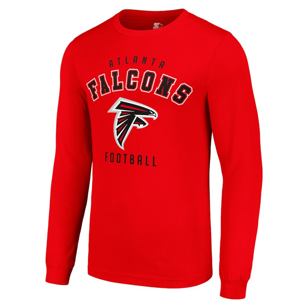 Atlanta Falcons Starter Long Sleeve T-Shirt - Red online