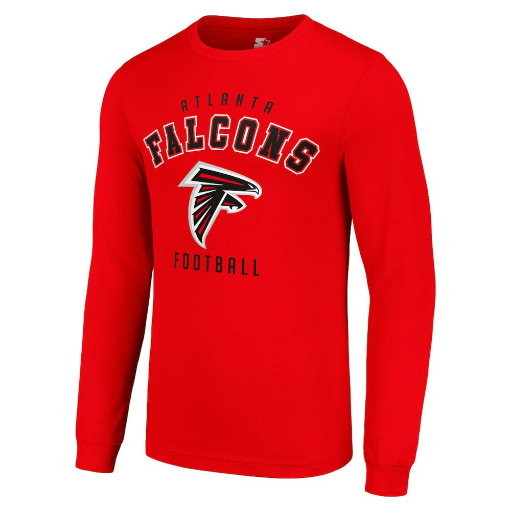 Atlanta Falcons Starter Long Sleeve T-Shirt - Red online