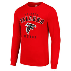 Atlanta Falcons Starter Long Sleeve T-Shirt - Red online