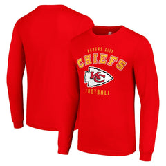 Kansas City Chiefs Starter Long Sleeve T-Shirt - Red for sale