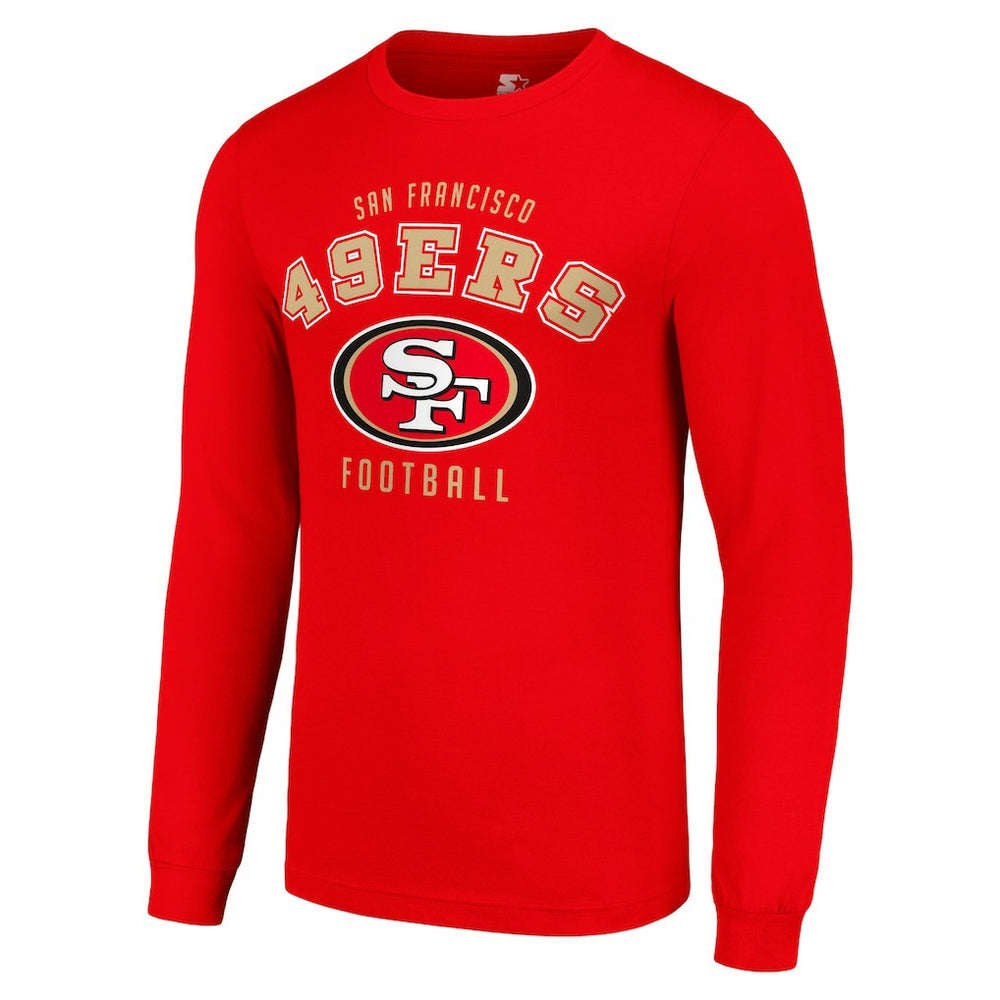 San Francisco 49ers Starter Long Sleeve T-Shirt - Scarlet online