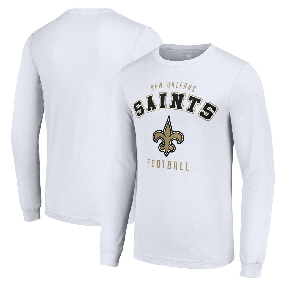 New Orleans Saints Starter Long Sleeve T-Shirt - White cheap