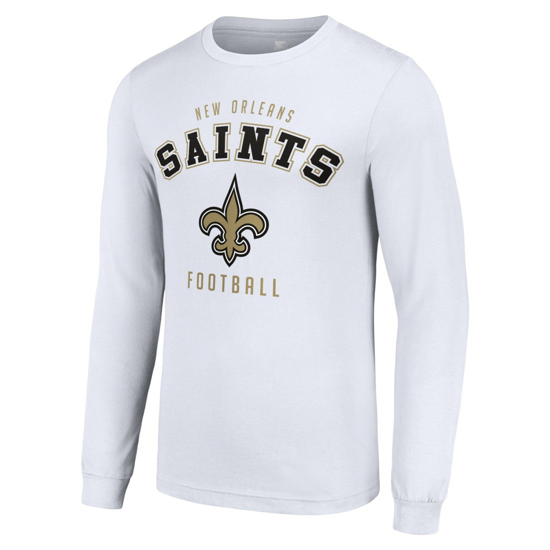 New Orleans Saints Starter Long Sleeve T-Shirt - White cheap