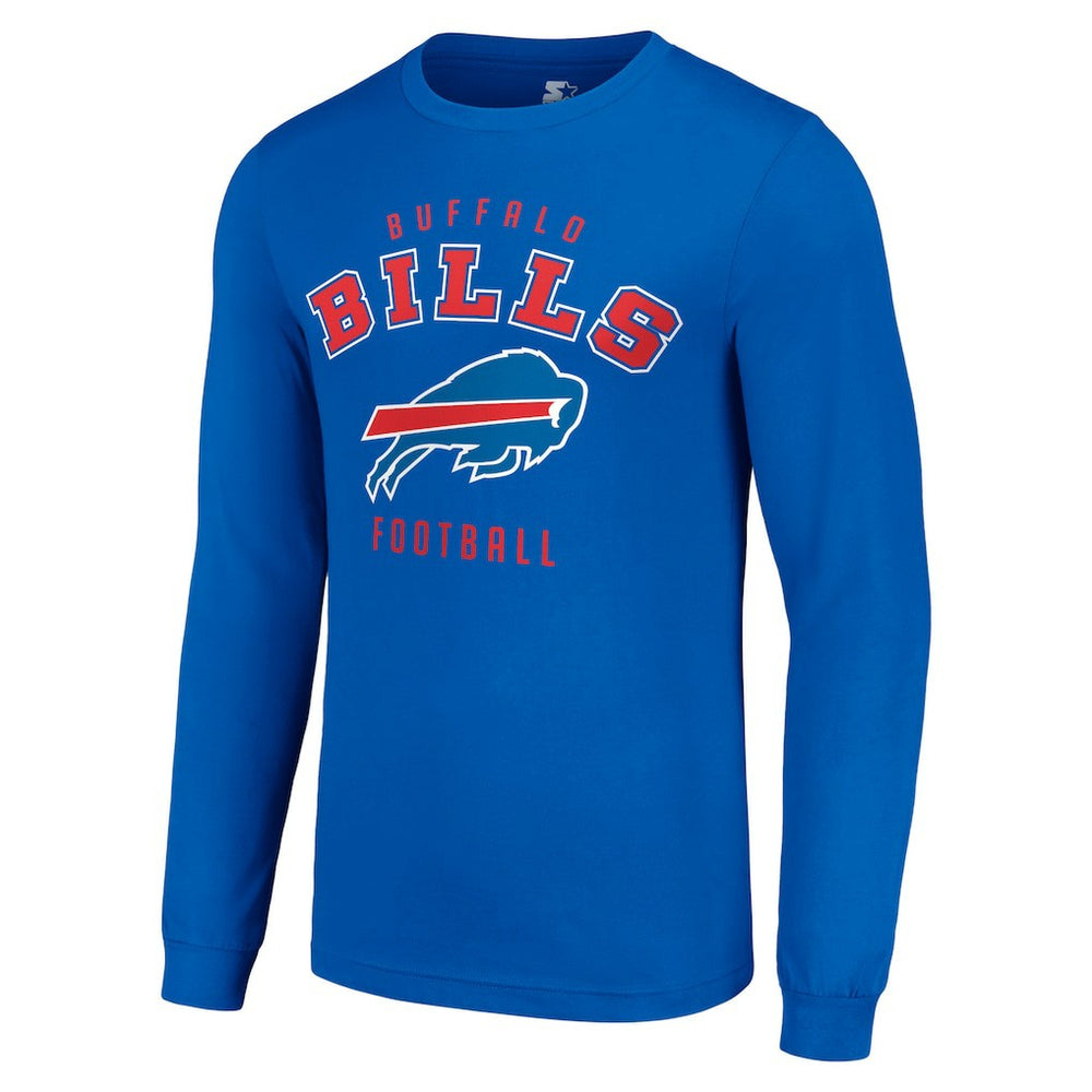 Buffalo Bills Starter Long Sleeve T-Shirt - Royal outlet