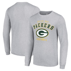 Green Bay Packers Starter Long Sleeve T-Shirt - Heather Gray online