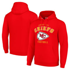 Kansas City Chiefs Starter Unisex Logo Pullover Hoodie - Red cheap