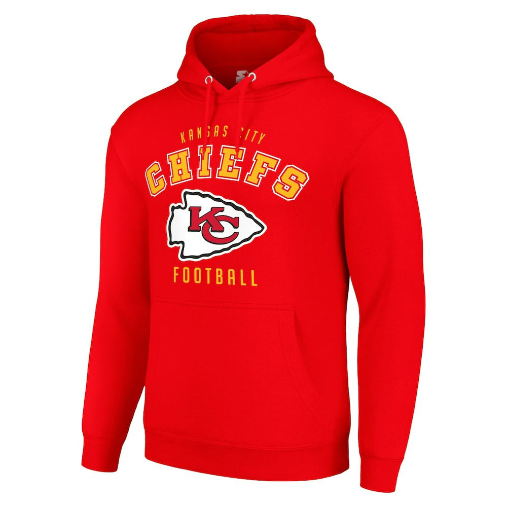 Kansas City Chiefs Starter Unisex Logo Pullover Hoodie - Red cheap