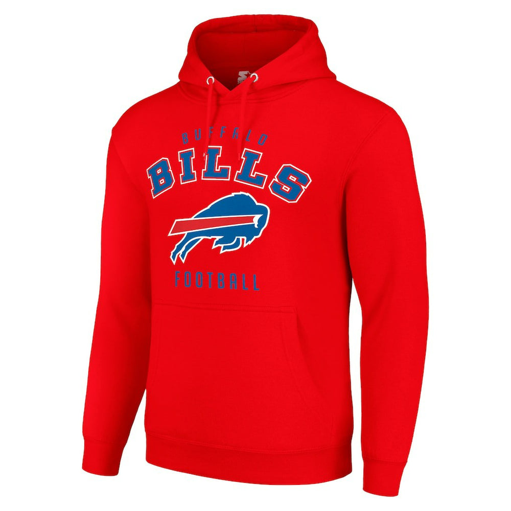 Buffalo Bills Starter Unisex Logo Pullover Hoodie - Red online