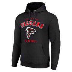 Atlanta Falcons Starter Unisex Logo Pullover Hoodie - Black outlet