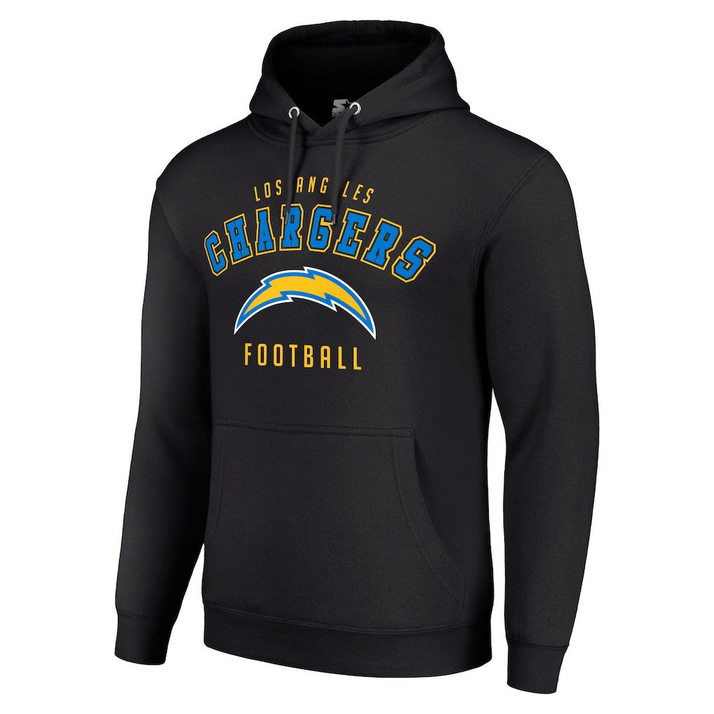 Los Angeles Chargers Starter Unisex Logo Pullover Hoodie - Black online