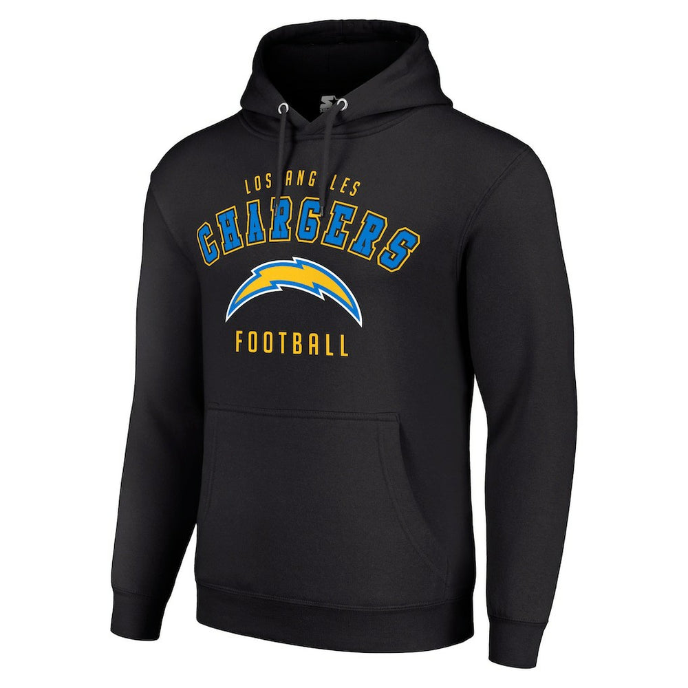 Los Angeles Chargers Starter Unisex Logo Pullover Hoodie - Black online