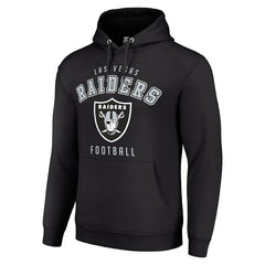 Las Vegas Raiders Starter Unisex Logo Pullover Hoodie - Black sale