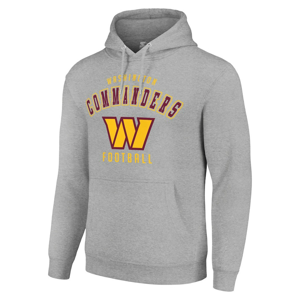 Washington Commanders Starter Unisex Logo Pullover Hoodie - Heather Gray outlet