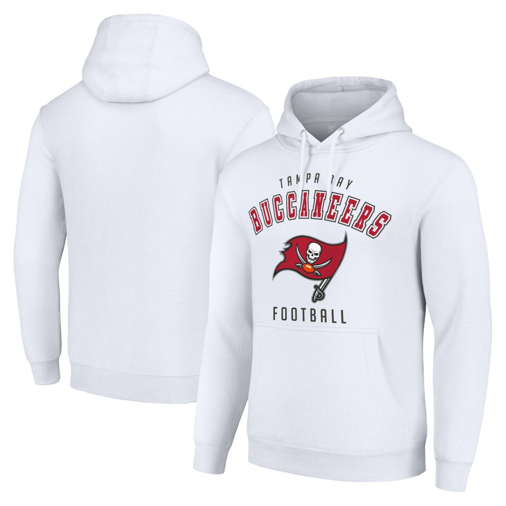 Tampa Bay Buccaneers Starter Unisex Logo Pullover Hoodie - White on sale