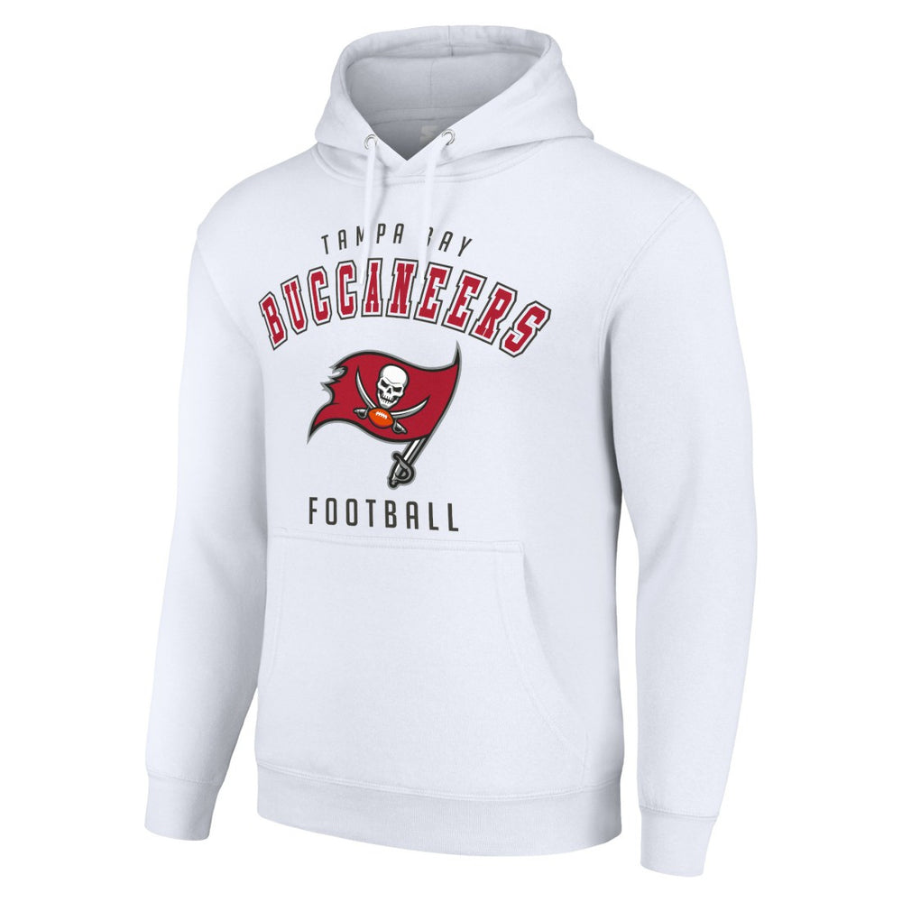 Tampa Bay Buccaneers Starter Unisex Logo Pullover Hoodie - White on sale