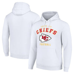 Kansas City Chiefs Starter Unisex Logo Pullover Hoodie - White outlet