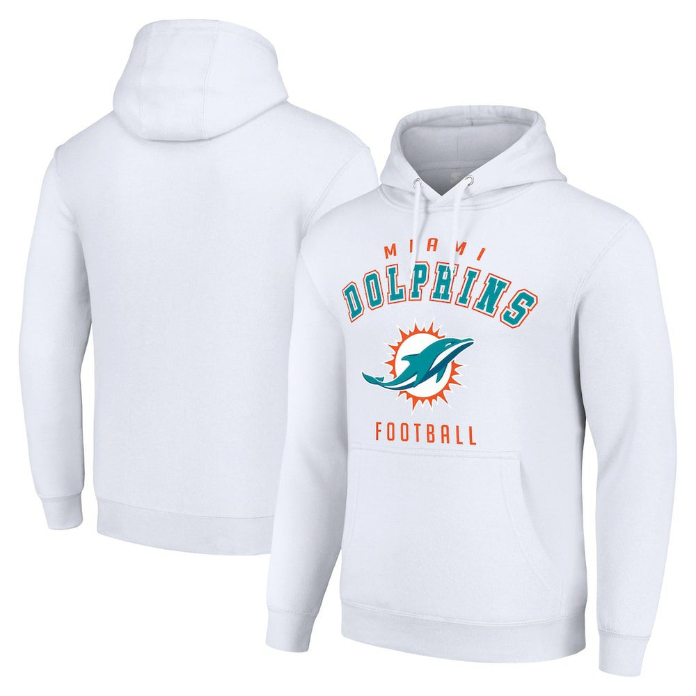Miami Dolphins Starter Unisex Logo Pullover Hoodie - White sale