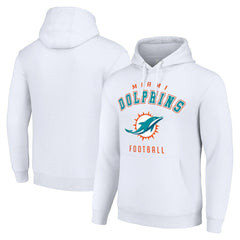 Miami Dolphins Starter Unisex Logo Pullover Hoodie - White sale