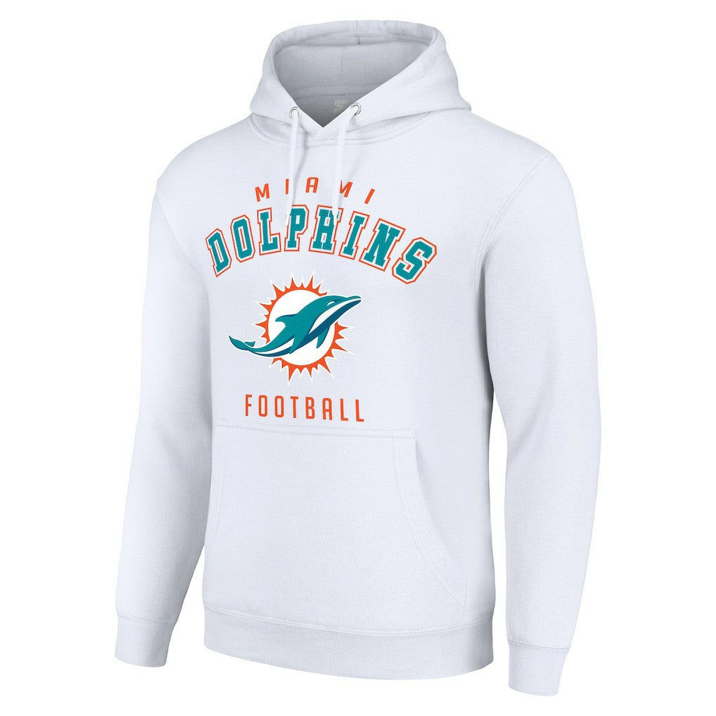 Miami Dolphins Starter Unisex Logo Pullover Hoodie - White sale