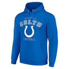 Indianapolis Colts Starter Unisex Logo Pullover Hoodie - Royal online