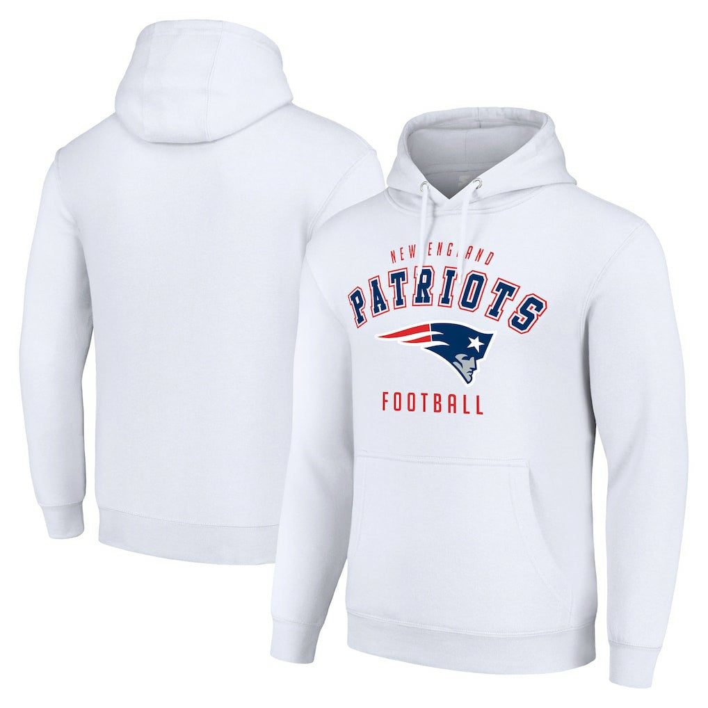 New England Patriots Starter Unisex Logo Pullover Hoodie - White online