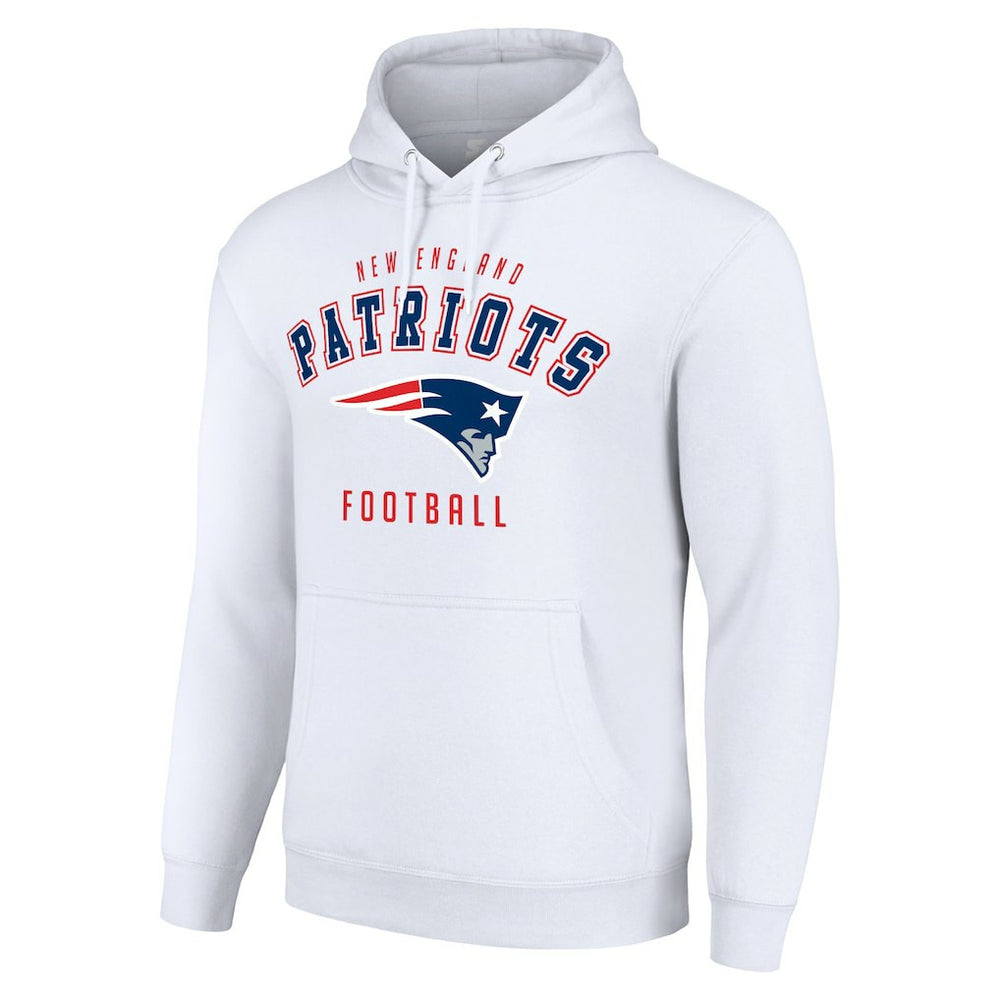 New England Patriots Starter Unisex Logo Pullover Hoodie - White online