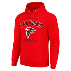 Atlanta Falcons Starter Unisex Logo Pullover Hoodie - Red discount