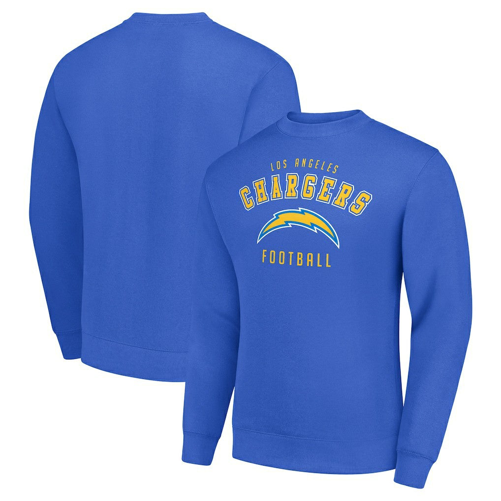 Los Angeles Chargers Starter Team Logo Pullover Sweatshirt - Royal on sale
