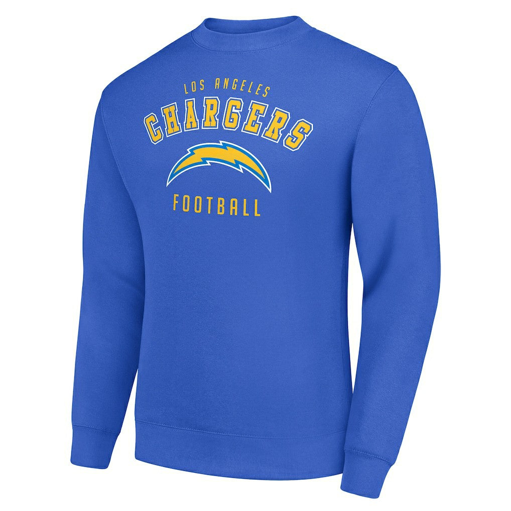 Los Angeles Chargers Starter Team Logo Pullover Sweatshirt - Royal on sale