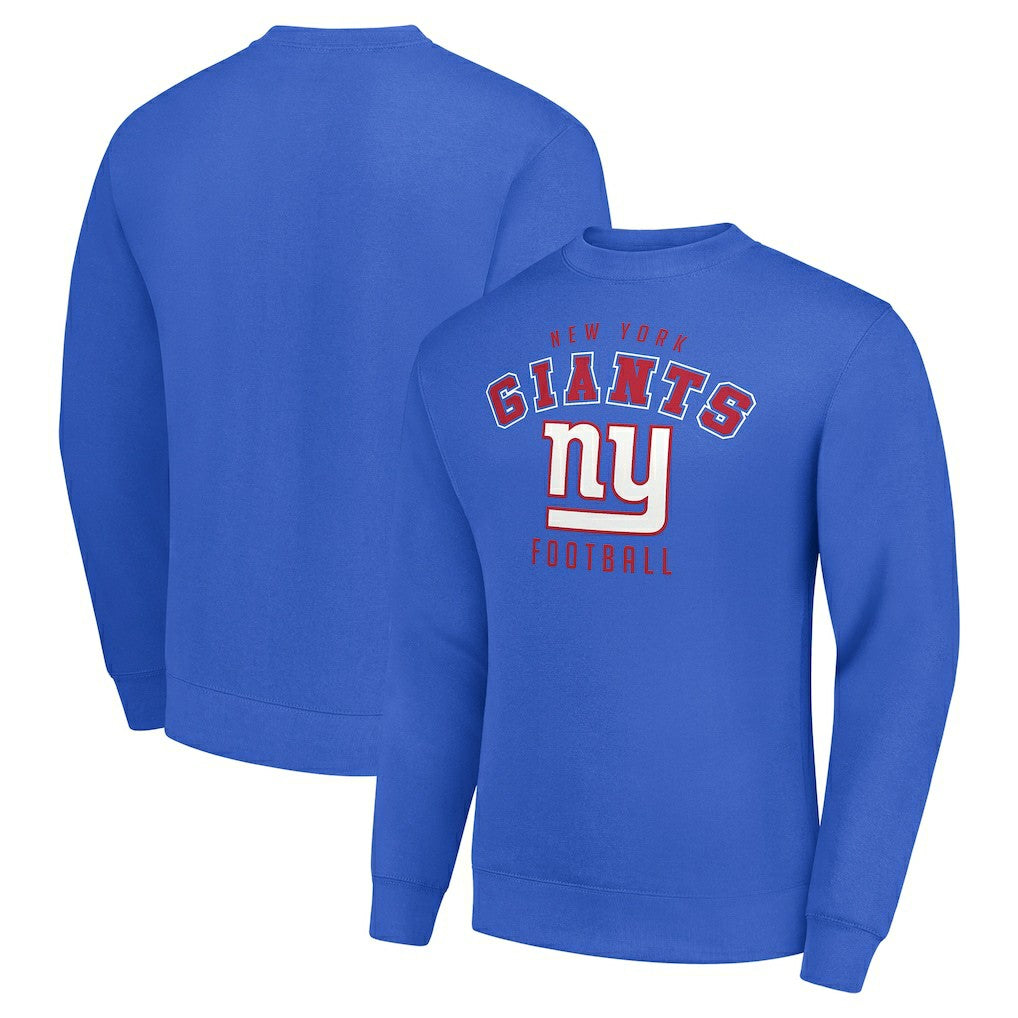 New York Giants Starter Team Logo Pullover Sweatshirt - Royal cheap