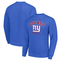 New York Giants Starter Team Logo Pullover Sweatshirt - Royal cheap