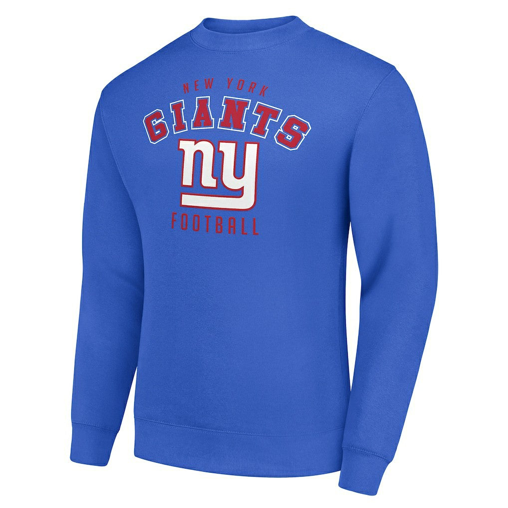 New York Giants Starter Team Logo Pullover Sweatshirt - Royal cheap