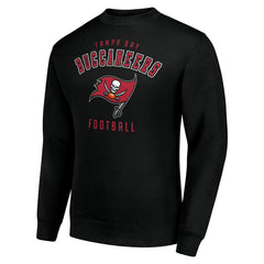 Tampa Bay Buccaneers Starter Team Logo Pullover Sweatshirt - Black outlet
