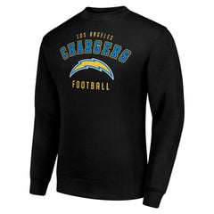 Los Angeles Chargers Starter Team Logo Pullover Sweatshirt - Black cheap