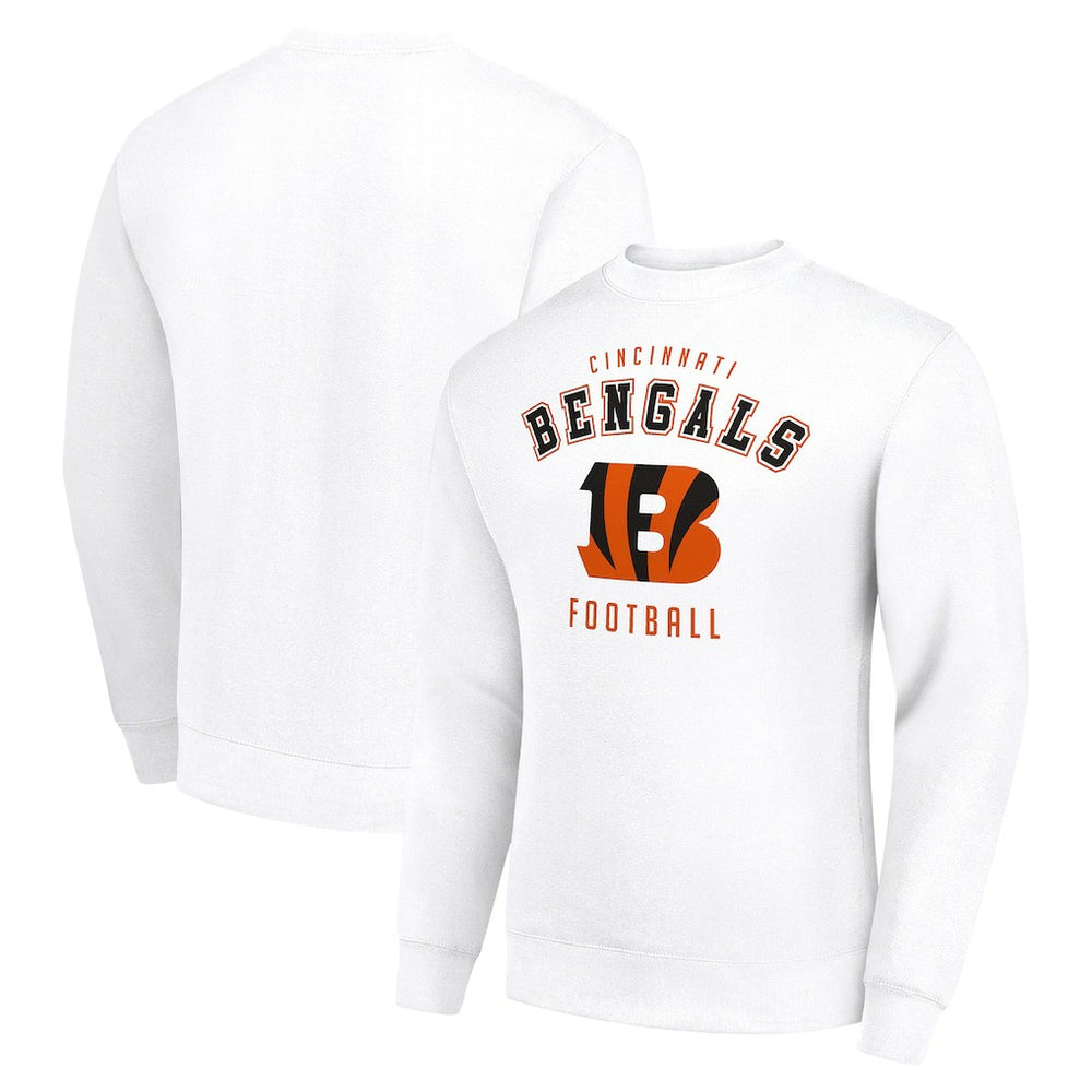 Cincinnati Bengals Starter Team Logo Pullover Sweatshirt - White on sale
