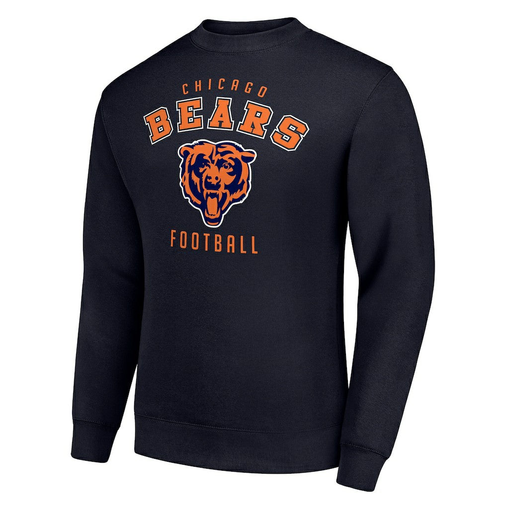 Chicago Bears Starter Team Logo Pullover Sweatshirt - Navy outlet
