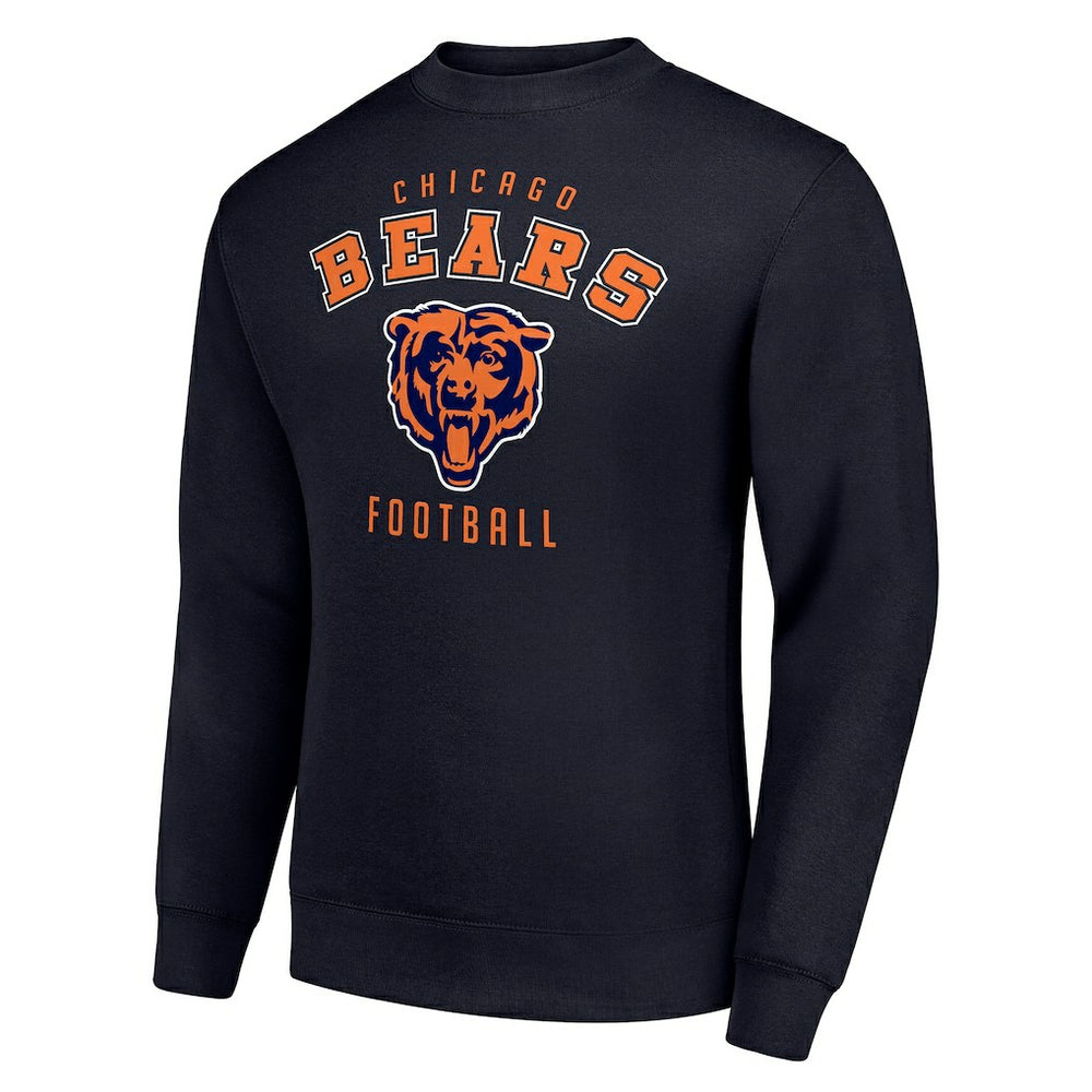Chicago Bears Starter Team Logo Pullover Sweatshirt - Navy outlet